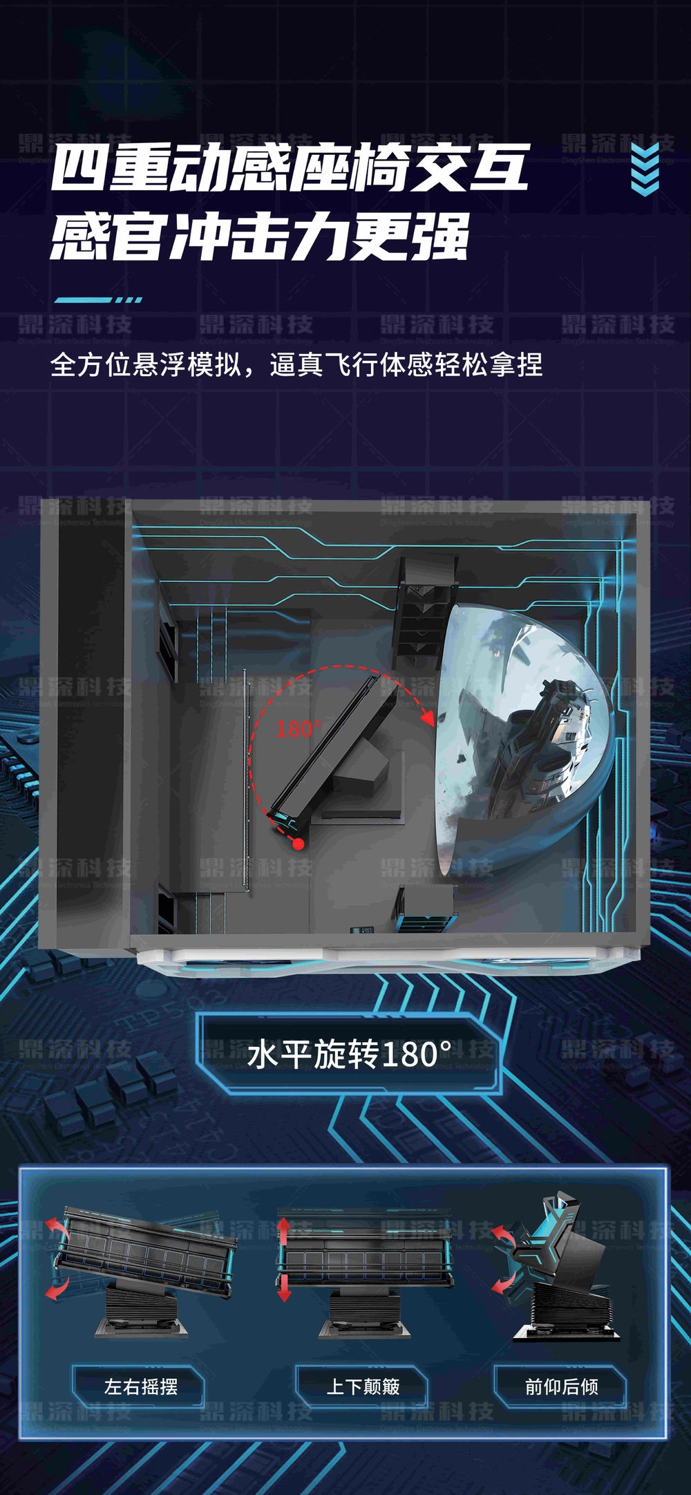 球幕飛行影院 娛樂科普飛行影院設(shè)備廠家